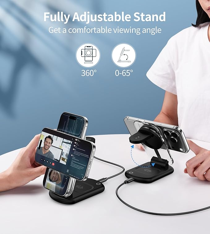 3 in 1 Magnetic Wireless Charging Station - Image 7