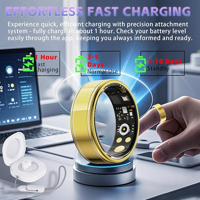 Smart Rings for Women Men – Fitness Tracker Ring - Image 6