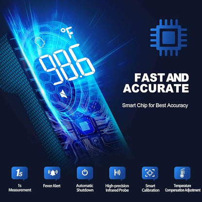 Thermometer for Adults and Kids, Digital Forehead Thermometer - Image 4