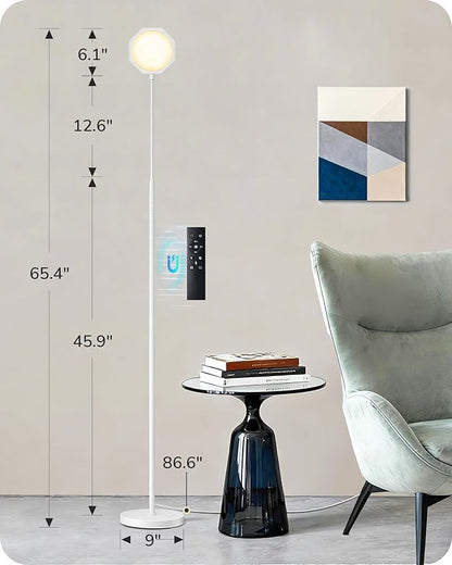 EDISHINE Gooseneck Floor Lamp, 1300LM LED Floor Lamps - Image 8