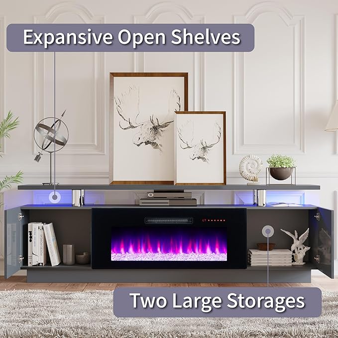 AMERLIFE Fireplace TV Stand - Image 5