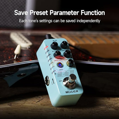 MOOER E7 Polyphonic Guitar Synth Pedal Electronic Synthesizer, 7 Guitar - Image 5