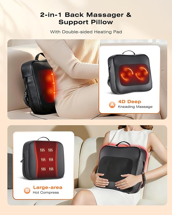 Back Massager for Pain Relief Deep Tissue - Image 2