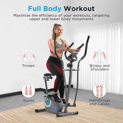 JLL Smart Upright Elliptical & Full-Body Cross Trainer – Compact, Low-Impact - Image 4