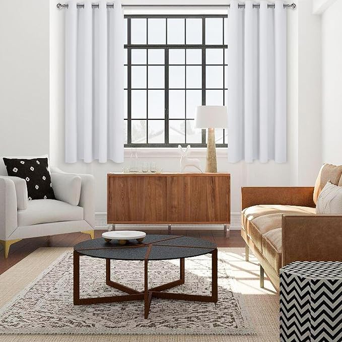DWCN Blackout Curtains 84 Inches Long, Room Drakening Drapes - Image 3