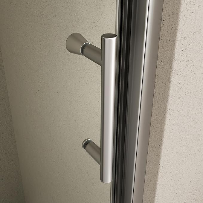 38-42" W x 71" H Pivot Swing Glass Shower Door, Pivot Frame Shower Door - Image 7