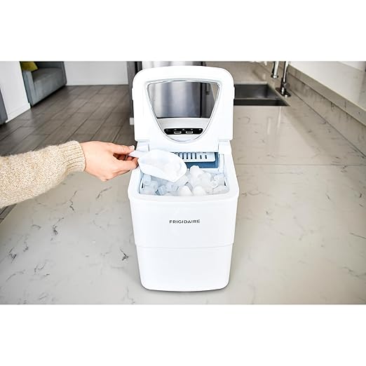 Frigidaire EFIC108 Counter top Portable, 26 lb per Day Compact Ice Maker Machine - Image 10
