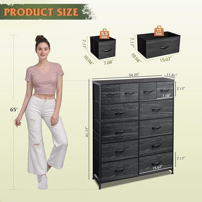 WLIVE Tall Dresser for Bedroom - Image 3