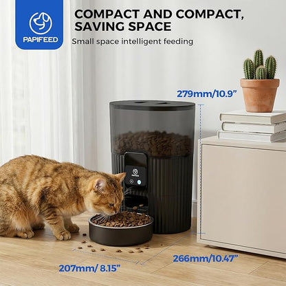PAPIFEED Automatic Cat Feeder 3.5L/15 Cup ，WiFi Pet Feeder - Image 9
