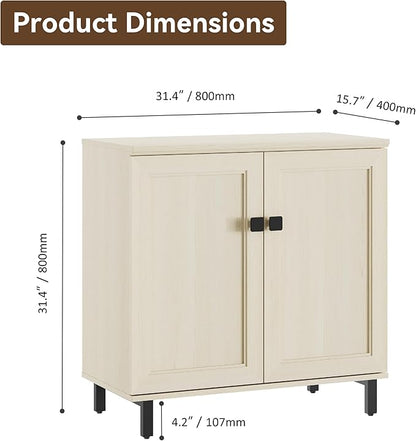 Multifunctional Buffet Sideboard Cabinet Farmhouse Modern Storage Cabinet - Image 2