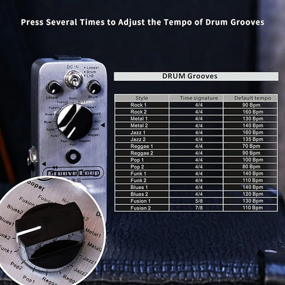 MOOER Groove Loop drum machine - Image 4