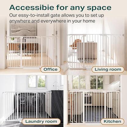 Cumbor 36" Extra Tall Baby Gate - Image 6
