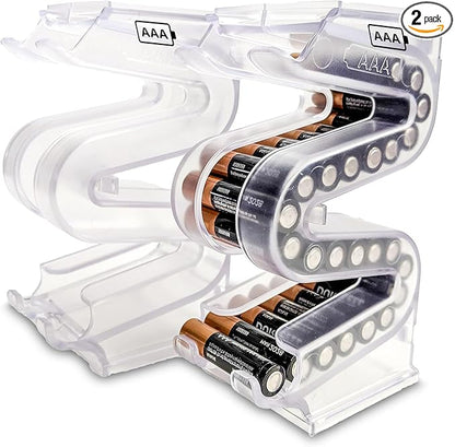 Battery Ladder Organizer Case for AAA Batteries by Kalinar