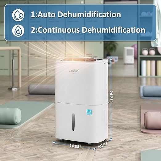 Waykar 150 Pints 2025 Energy Star Dehumidifier - Image 7