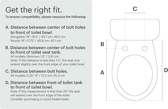 Brondell LE99 Bidet Toilet Seat, Fits Round Toilets, Electric Bidet - Image 10