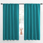 NICETOWN Peacock Blue Blackout Curtains Panels by NICETOWN
