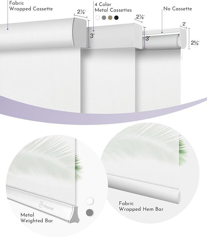 Graywind Motorized Solar Shades Light Filtering Mesh Shade Compatible - Image 6