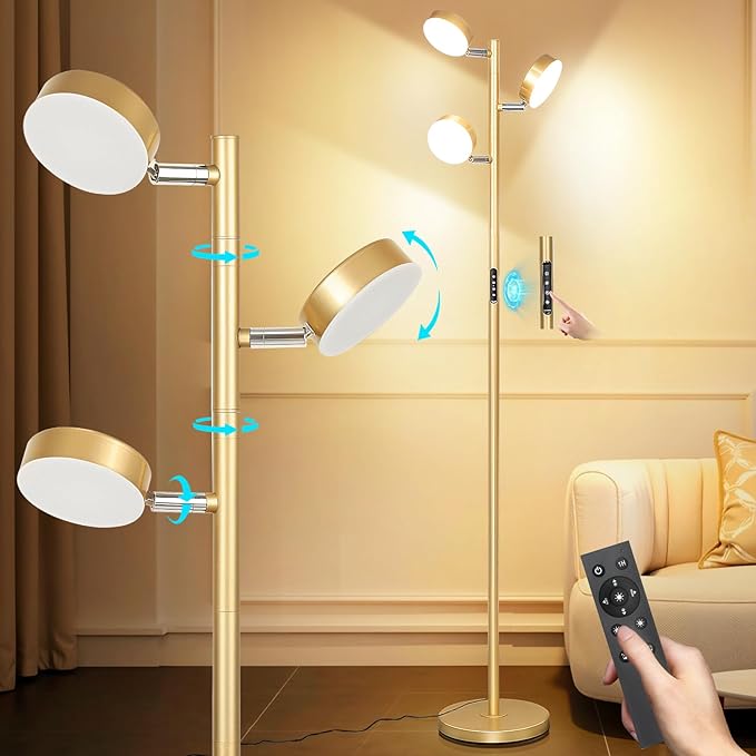 Benaep Tree Floor Lamp for Living Room by Benaep