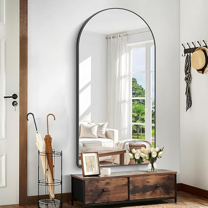 Arched Bathroom Mirror, Wall Mounted Mirror, Living Room, Vertically Hanging - Image 2