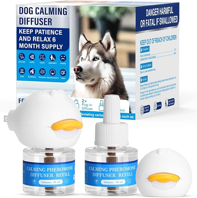 Dog Calming Pheromone Diffuser Kit – Plug-in Anxiety & Stress Relief by Accecraft