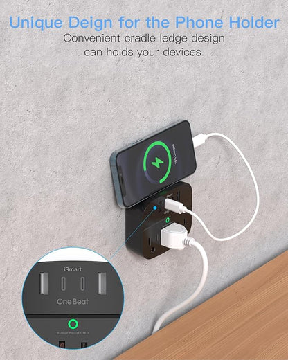 2 Pack Multi Plug Outlet Splitter - Image 5