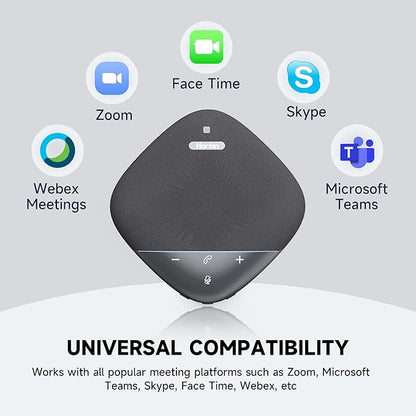 HORION Conference Speaker with Microphone, Wireless Bluetooth Speakerphone - Image 6