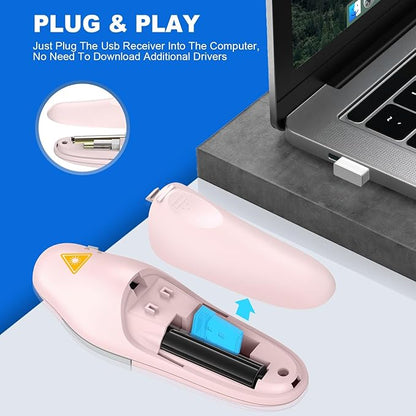 QUI Presentation Clicker Wireless Presenter Remote Clicker - Image 6