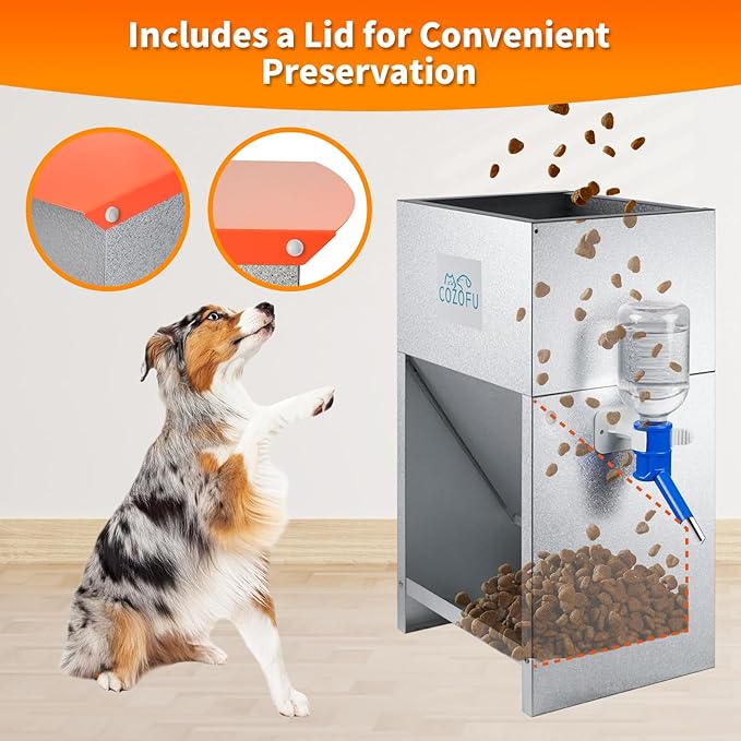 Automatic Gravity-Fed Dog Feeder - Image 2