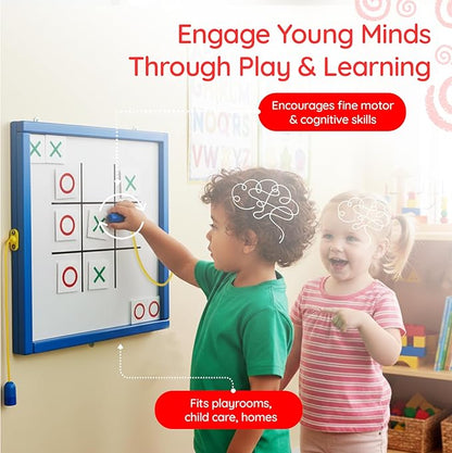 Magnetic Toddler Activity Wall Panel Toy – Interactive Wall Busy Board – - Image 6