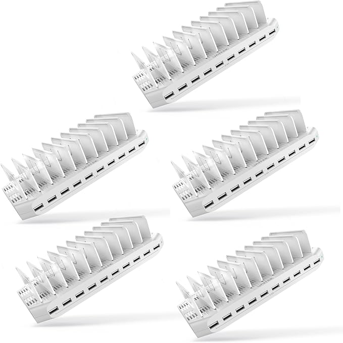 【5PCS】 Unitek Multi Charging Station, 10-Port USB Charger - Image 3