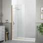 Fixed Glass Shower Panel, 5/16" Tempered Glass Shower Door Screen Easy to Clean by Unknown