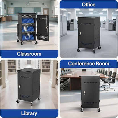 Fully Assembled 30 Unit Device Charging Station - Image 8