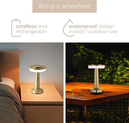 Radiance LED Cordless USB-C Re-Chargeable Desk Lamp, 5200mAh Battery Operated - Image 6