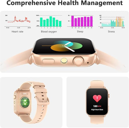 Blackview Smart Watch for Men Women, 1.91" HD Touchscreen Fitness Watch - Image 4