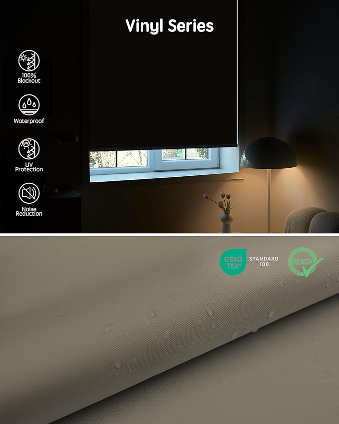 Yoolax Motorized Blinds with Remote, Waterproof Smart Blinds - Image 5