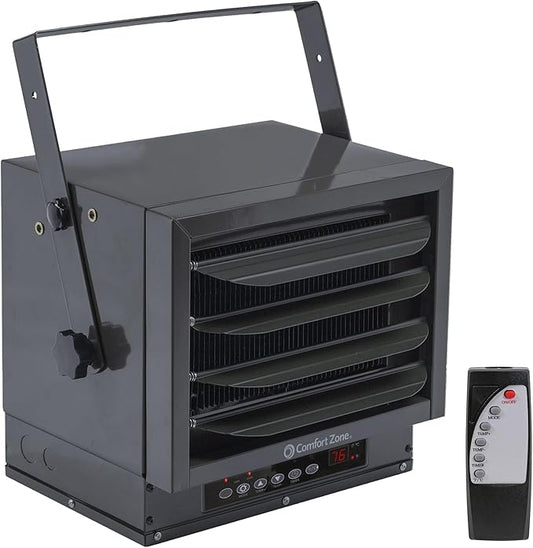 Comfort Zone Hard-Wired Ceiling Mount Garage Space Heater by ComfortZone
