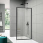 Shower Framed Glass Panel, 5/16" Tempered Glass Shower Door, Fit by SHOWERBATHTUBDOORSDEVELOPER