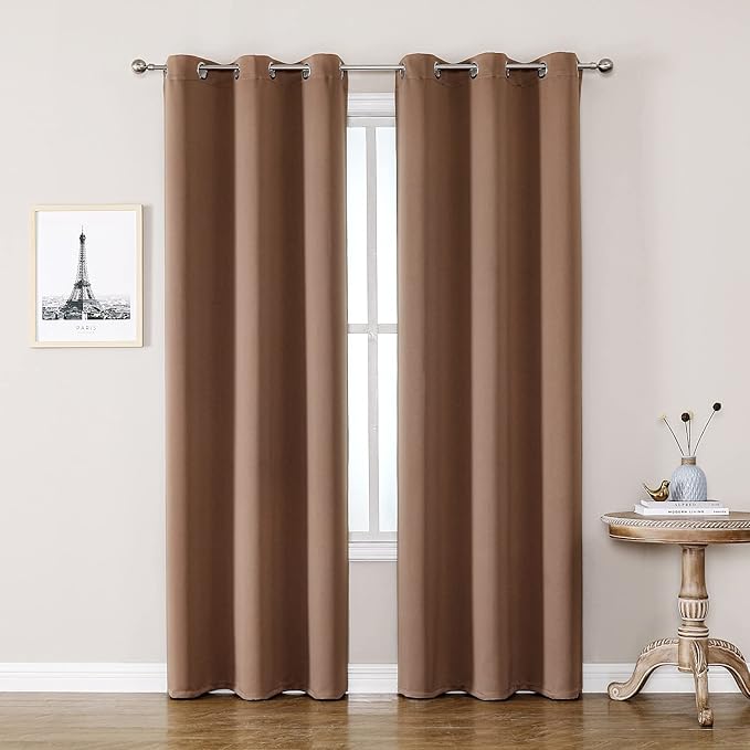 ChrisDowa Grommet Room Darkening Curtains by ChrisDowa