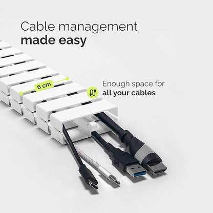 VALU Cable Management Spine – 49 Inch Cable Organizer - Image 3