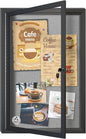 Outdoor Weatherproof Enclosed Fabric Bulletin Board, Noticeboard Case by EnclosedBulletinBoard