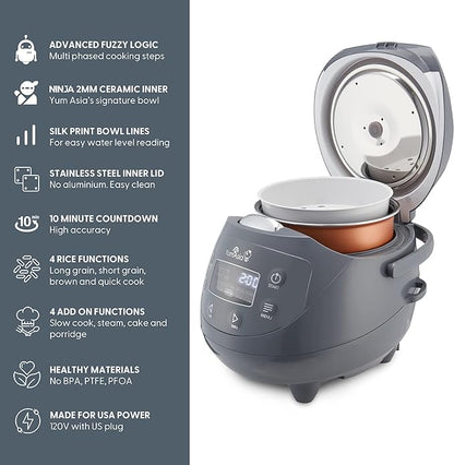 Yum Asia Panda Mini Rice Cooker - Image 3