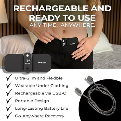 TENS 7000 Heat + TENS Unit for Menstrual Cramp Relief - Image 7
