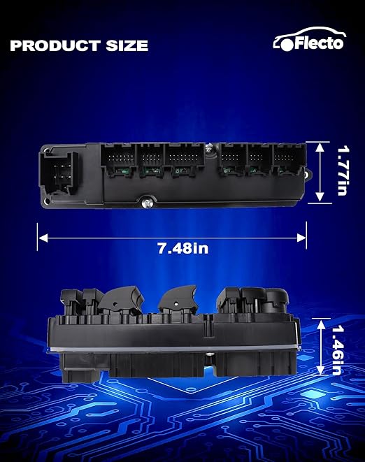 Flecto 20835553 Master Power Window Switch Driver Side - Image 5