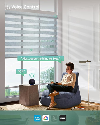 Yoolax Motorized Zebra Blinds Works - Image 3