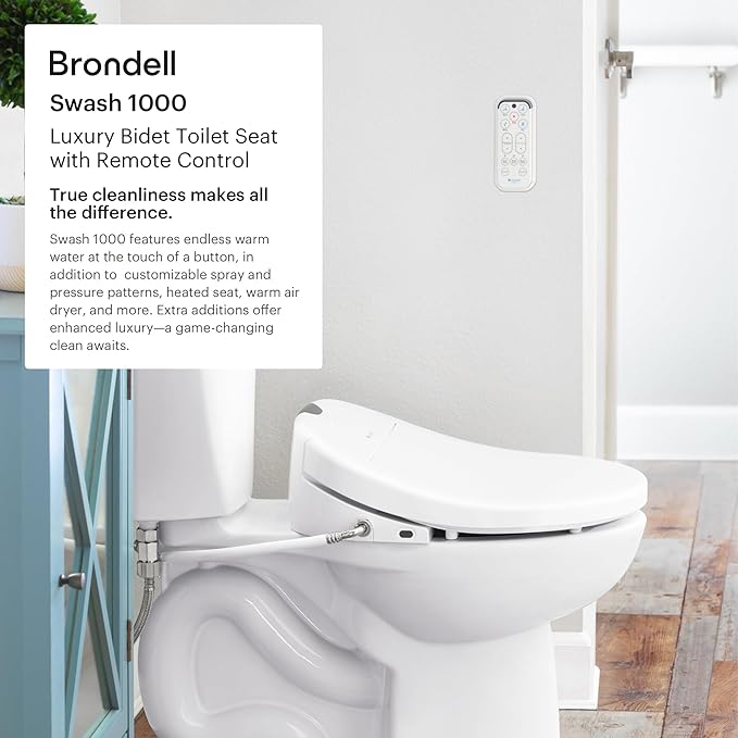 Brondell S1000-RW Swash Electric Bidet Toilet Seat - Image 3