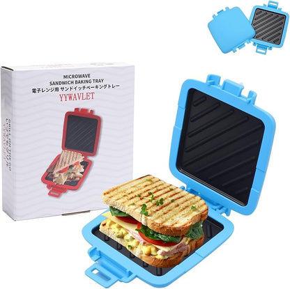 Microwave Sandwich Maker, Heat-Resistant Silicone Rubber Shell, Advanced by Unknown