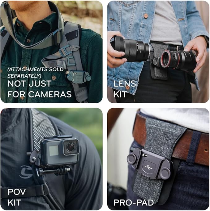 Peak Design Capture Camera Clip V3, Holds DSLR, Compact and Point and Shoot - Image 5