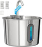 Cat Water Fountain, 74oz/2.2L Cat Fountain by HAJXM