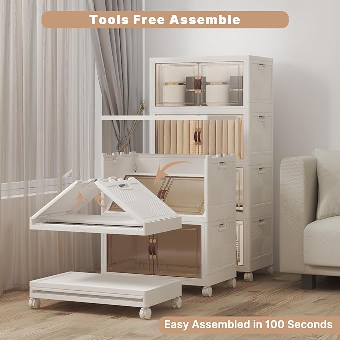 Extra Large Stackable Storage Bins - Image 5