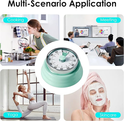 Visual Timer, Teeloray 60-Minute Countdown Timer, Kitchen Timer - Image 8